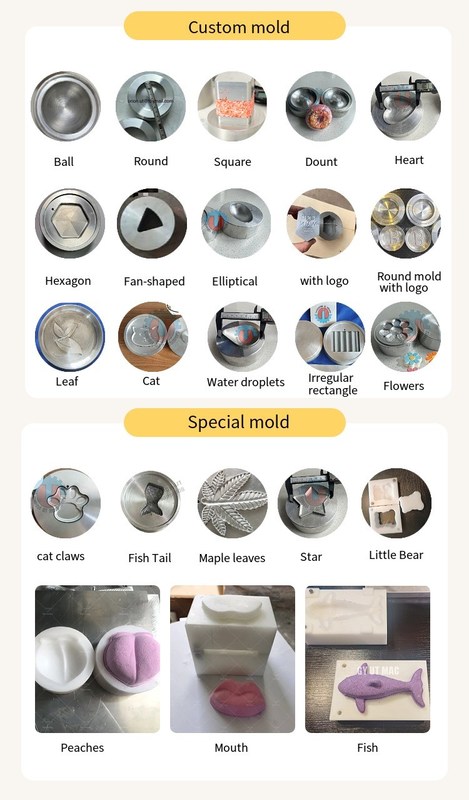 Manuelle Blasenkugelpressmaschine für Bekleidungsgeschäfte