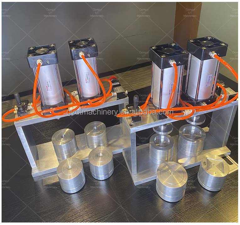 Maschinentyp Pneumatische und hydraulische Badebombenpresse zur Herstellung von Salzblöcken