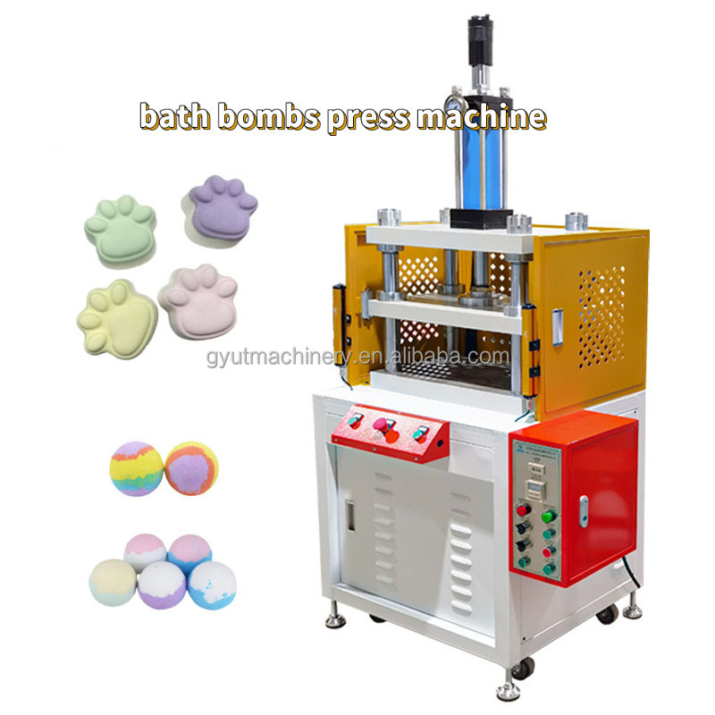 Automatische Badebombenpressmaschine zur Herstellung von süßen Cupcake-Donuts
