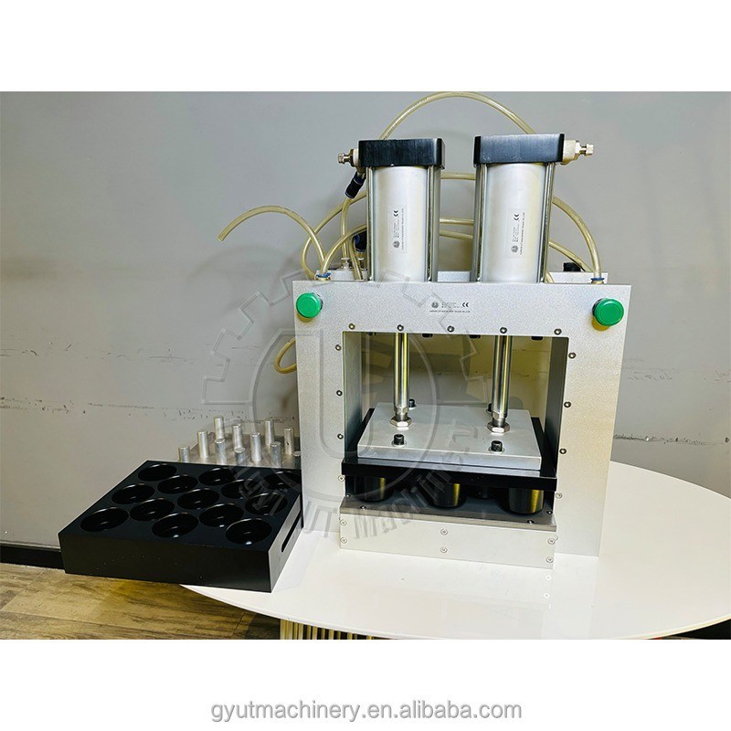 Pneumatische Badebombenpressmaschinen für die Produktion von Gaskugeln und Shampoo-Bar