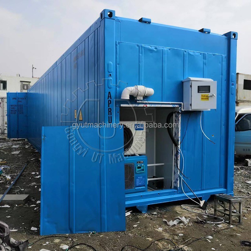 Hydroponische Futtermittelanlage 1200 kg/Tag Anbausystem mit 3-4-Tage-Produktionszyklus