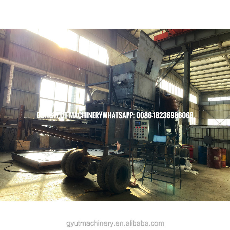 Umweltschonende Ballenmaschine für das Recycling von 25 kg Säge und 50 kg Heu