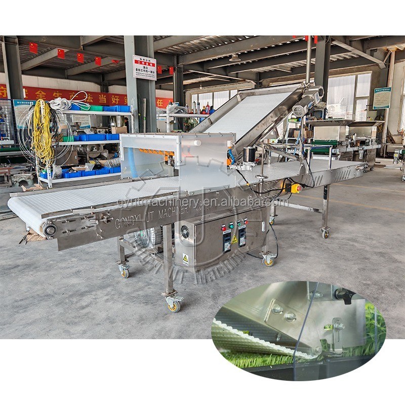 Hoher Kapazität MOSSUR Maschine Tray HARVESTER Schneidbreite mm je nach Traybreite