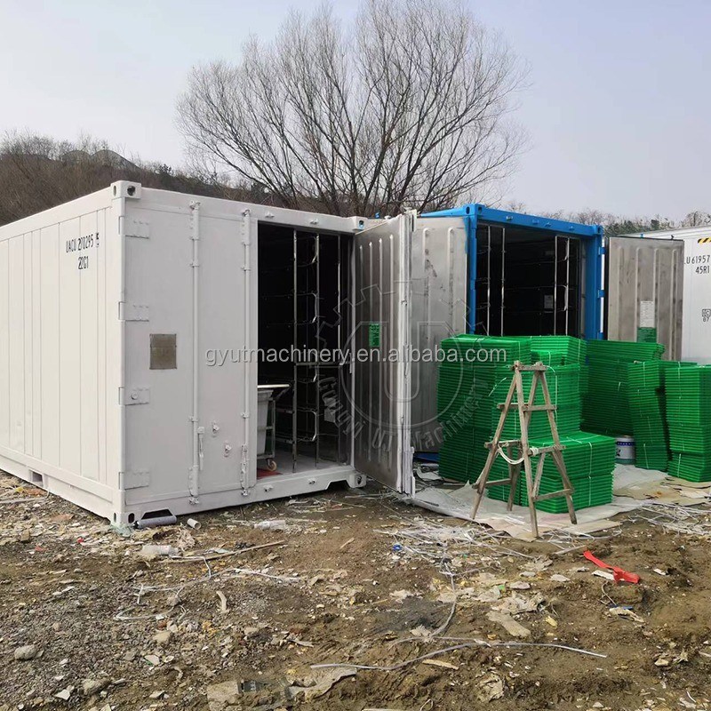 Fortgeschrittene Hydroponische Futtermaschine mit 500 kg/Tag für Viehfutter, Gras, Gerste und Weizen