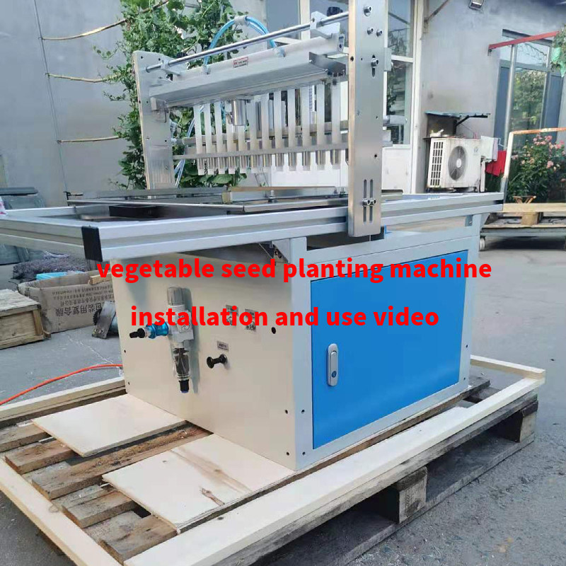 Tomatensaatmaschine für 9 Reihen Basilikum Fenchel Samen Salat Gemüsesamen